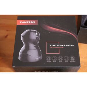 Kamtron Wireless IP Cameras, Set of 2, Night Vision, Pan/Tilt